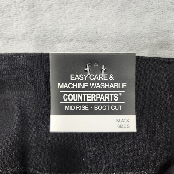Counterparts Pants Womens S Black Mid Rise Bootcut Luxe Stretch Ponte Office - Picture 5 of 13